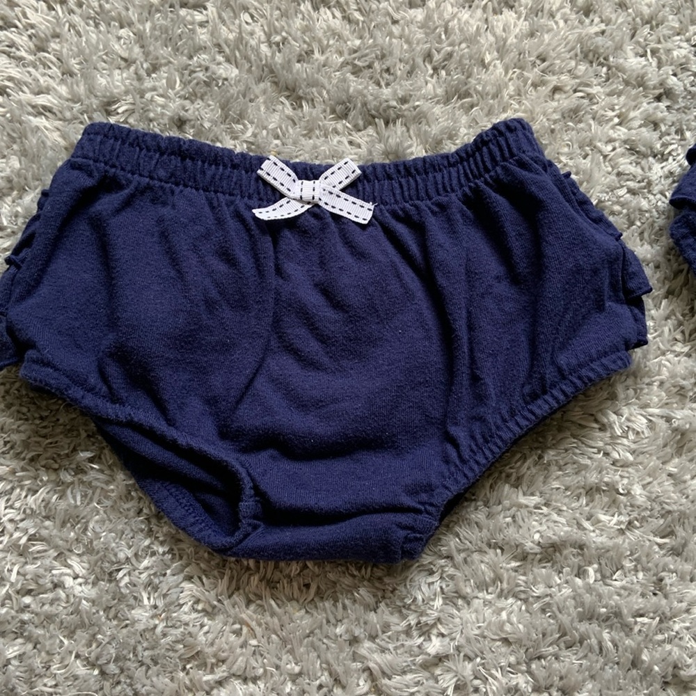 Baby bloomers. Size 12months. Ruffles on the butt.